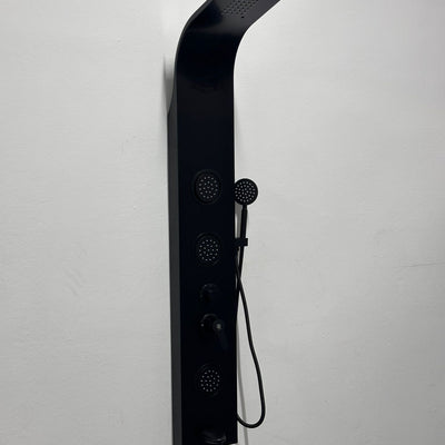 Douche Panel Matt Black