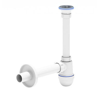 Aloni Siphon Bouteille Pour Lavabo Avec Crépine Ø40cm