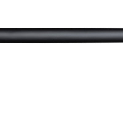 Aloni Rainshower Wandaansluit Bocht Mat Zwart 37cm