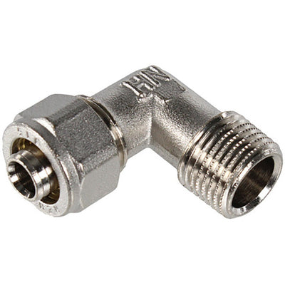 90° gebogene Klemmkupplung 1/2mx1