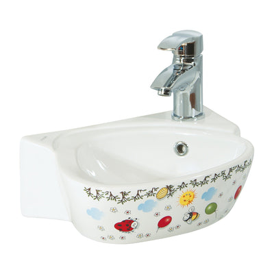 Kinder-Lavabo Weiß