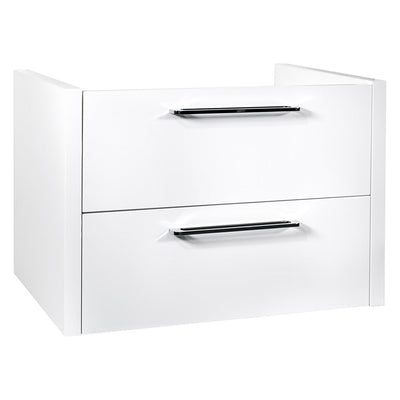 Mega Unterschrank 80cm Weiß glänzend