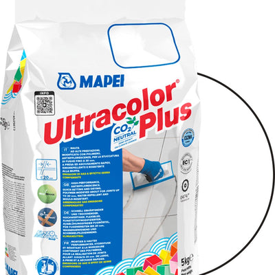 Mapei Ultracolor Plus  Waterafstotend & Schimmelwerend - Kleur 100 Wit - 5 kg