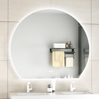 ERFU Sunrise Spiegel W120xH100cm: Begin je Dag met Luxe en Natuurlijke Verlichting