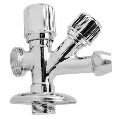 Aloni Dubbeldienstkraan 3/4 X1/2 X 10