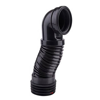 Aloni Coude 90° Flexible Raccordement Mural Conique Ø90-110 L:66cm