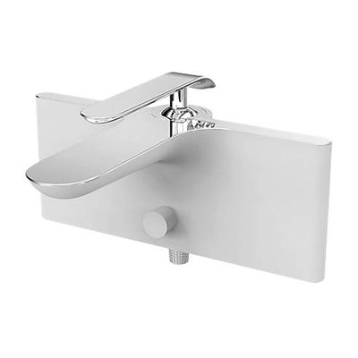 Bloom Mitigeur Bain Douche Blanc-Chrome