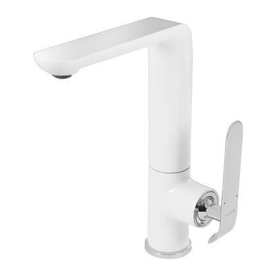 Bloom Mitigeur De Cuisine Blanc-Chrome