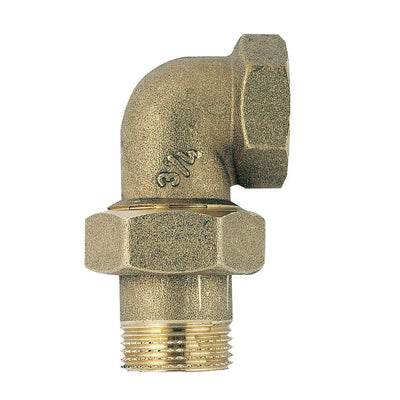 Conical Bend 3-Piece Coupling Mf 1