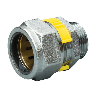 Gas Coupler Plt Straight 3/4mx25