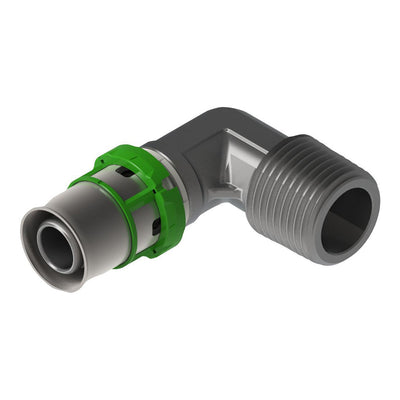 Kniepresse-Kupplung 16 x 1/2 m