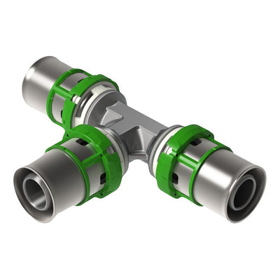 Reductie T-Stuk Perskoppeling 20 X 16 X 20