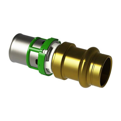 Adapter Mehrschichtrohr - Kupfer-Presskupplung 16 x Ø 15