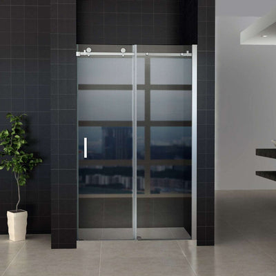 Aloni Shower Sliding Door In Nis 8mm 140x200cm