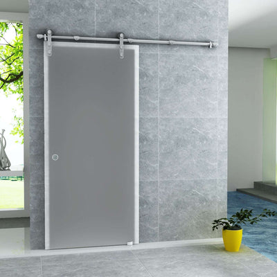 Aloni Sliding Door Milk Glass 8mm 102.5x205cm