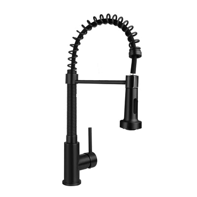 Aloni Mitigeur De Cuisine Noir Mat