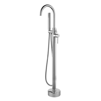 Aloni Free Standing Bath Mixer Single Lever Chrome