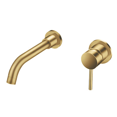 Aloni Built-In Washbasin Tap Brushed Gold