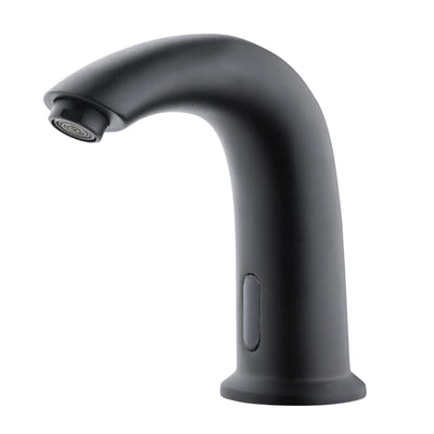 Sensor Tap Only Cold Water Black