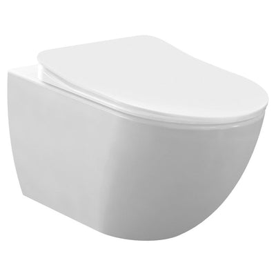 Rimoff Ophang Wc Zonder Sproeier (Bidet), Mat Wit