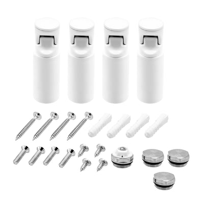 Towel Radiator Brackets (Packed Per 4 Pcs) White