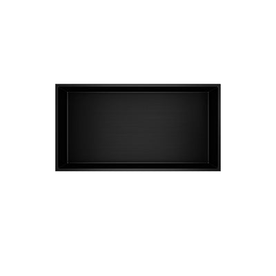 Aloni Built-In Nick Mat Black 300x600x100mm