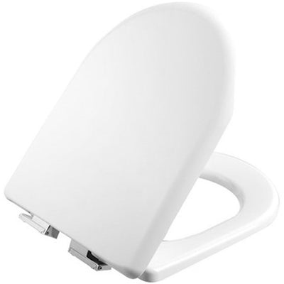Wc Seat Duroplast, Inox Hinges, Softclose Matt White