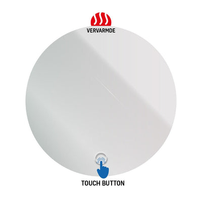 Aloni Led Mirror Round Omega Ø 60cm Heating
