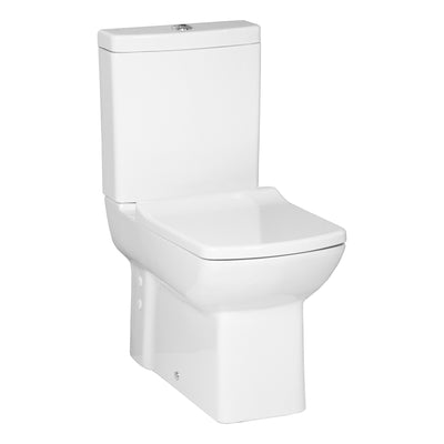 Lara Cuvette Wc À Poser, Avec Hygiène (Bidet), Sortie Mur/Verticale Blanc
