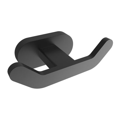 Wandhaken doppelt schwarz