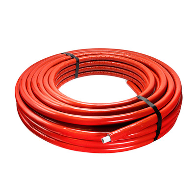 Mehrschichtiges Rohr mit Isolierung 6 mm Pu - 20 x 2 - 50 m - Rot