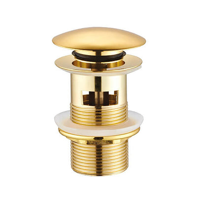 Design  Lavabo Push-Up Trop Plein Or 5/4