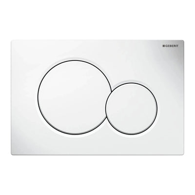 Geberit Sigma01 White Control Panel