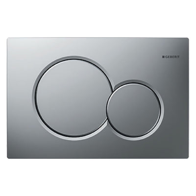 Geberit Sigma01 Matt Chrome Control Panel