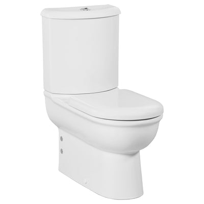 Selin Floor Wc Base White, With Spray (Bidet), Wall/Under Exit