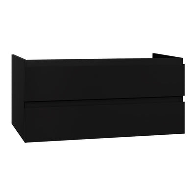 Sally Meuble Sous Plan 120cm Noir Mat