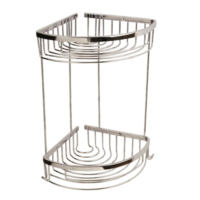 Aloni Doucherek Chroom Double 18x18