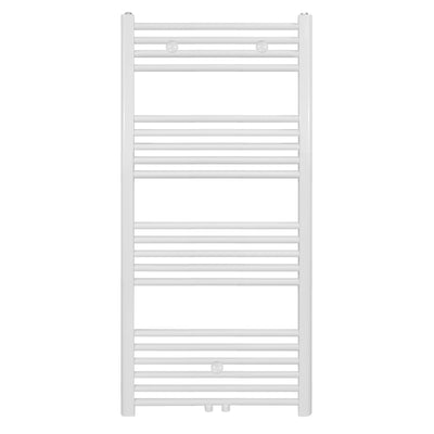 Handtuchheizkörper Mittenanschluss weiß 1200x400-458 Watt