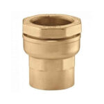 RECHTE DECAKOPPELING VOOR STALEN EN PE BUIS 010R 1"VRX34