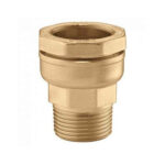 RECHTE DECAKOPPELING VOOR STALEN EN PE BUIS 015R 5/4MX40