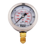 RADIALE GLYCERINE MANOMETER 6314G 40BAR