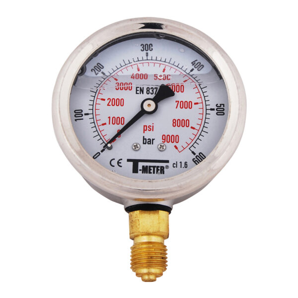 RADIALE GLYCERINE MANOMETER 6314G 60BAR