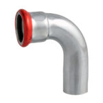 PRESS STAALVERZINKT 'M' INSTEEKBOCHT 90° 35 MM. M. VR. C21ZGLBP