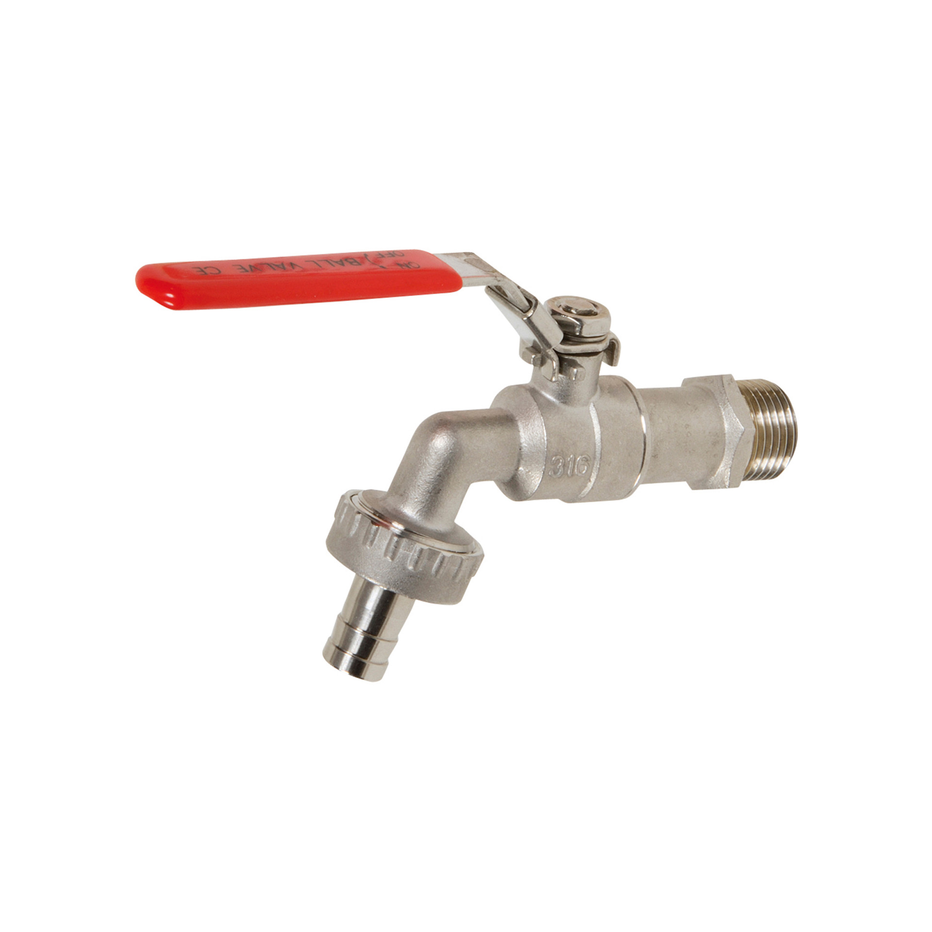 01903519b4.jpg DUBBELDIENST BOLKRAAN RVS 3/4 - Image 1