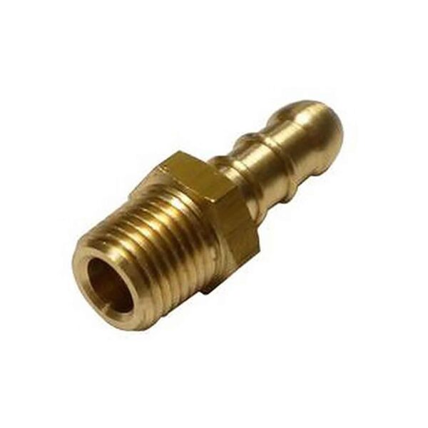 SLANGNIPPEL TE SCHROEVEN BUITENDRAAD 1/4M*10 GAS