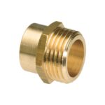 RECHTE KOPPELING MESSING 8246 1/2MX10