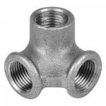 DRIEWEGKNIE 221 2'' ZWART  (RÉF   221 2" NOIR)