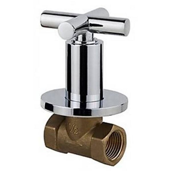 ALONI CROSS ANGLE VALVE 1/2X1/2 - CHROME