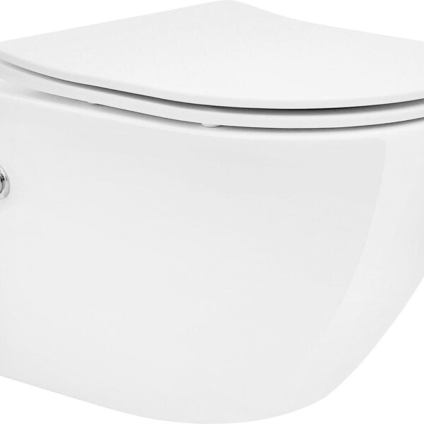 RIMOFF HANGING WC WHITE WITH COLD WATER LEVER