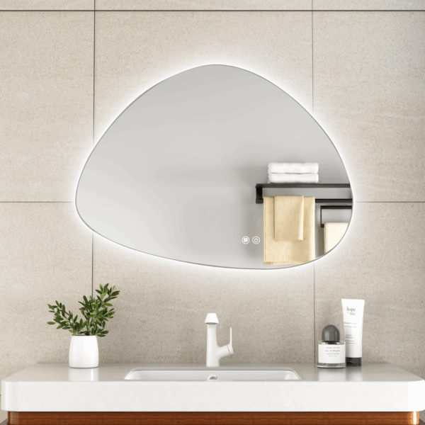 ERFU MIRROR LED ANTI FOG 80X60CM